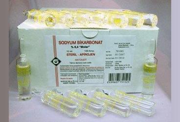 SODYUM BIKARBONAT % 8,4 100 AMPUL